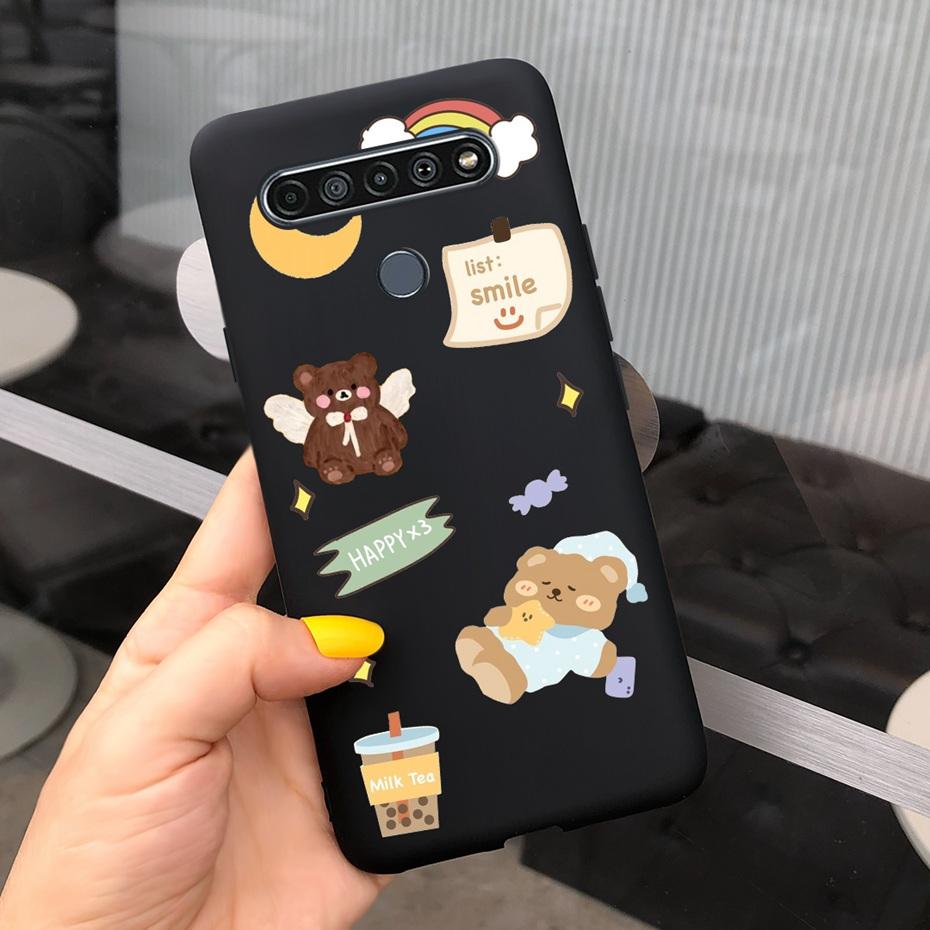For LG K41S K51S 2020 Phone Case Lovely Printing Soft Silicon Back Cover For LG K51S K41S 4G LM-K410 LM-K510 Bumper