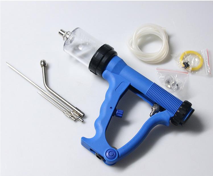 Automatic Drenching Gun: Adjustable Oral Doser for Pigs, Cattle, and Sheep