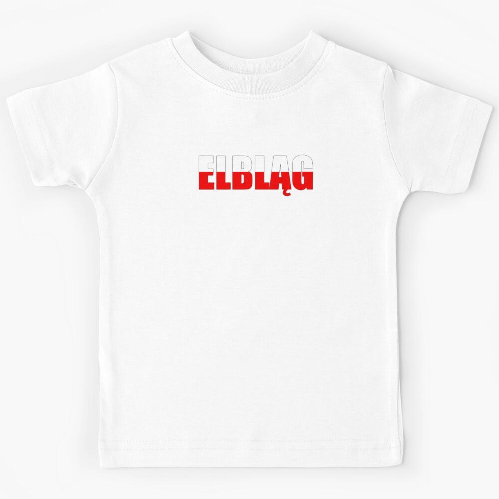 Elbląg Poland Kids T-Shirt 130