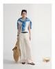 Early Morning Curved-Leg Tencel Pants with Side Pockets - Floor-Length Casual Wear