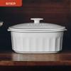 Buydeem High-Temperature Reinforced Ceramic Braising Pot