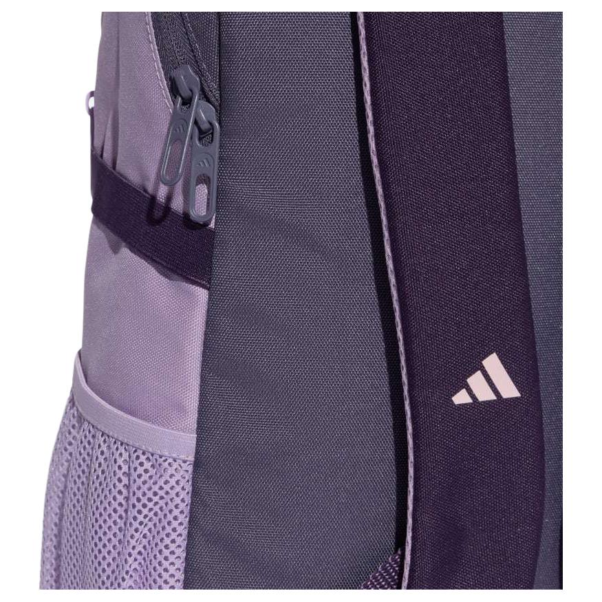 Adidas Power Polyester Backpack Kids' Aurora Plum & Plum Blossom Pink & Transparent Pink Adidas JN2736