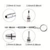 1000pcs Mini Screws Small Nuts Set Assortment DIY For Model Making Watch Glasses with Multi purpose screwdriver+ elbow tweezers