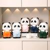 Travel panda ornaments, high end cute piggy banks, living room porch TV cabinet wine cabinet home decorations, ceramic housewarming gifts