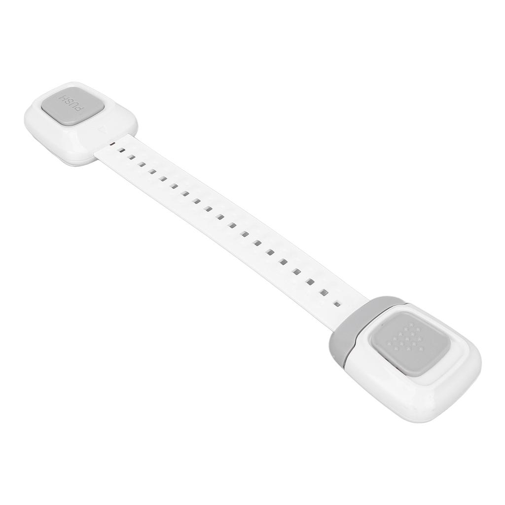 Child Safety Strap Lock Double Button Adjustable Multifunction Hand Protection for Refrigerator