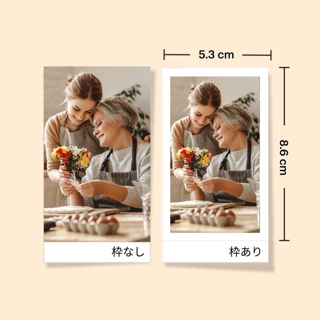 Kodak Mini Shot 2 Retro 4PASS 2-in-1 Instant Camera & Photo Printer (5.3x8.6cm) with 8-Print Camera and 30-Print Accessory Bundle, White