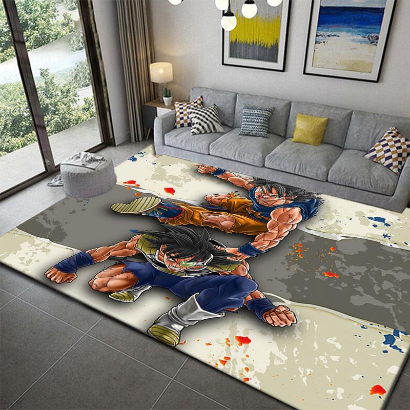 Dragon Ball Trendy Anime Printed Area Ruganime soft washable cartoon floor carpet