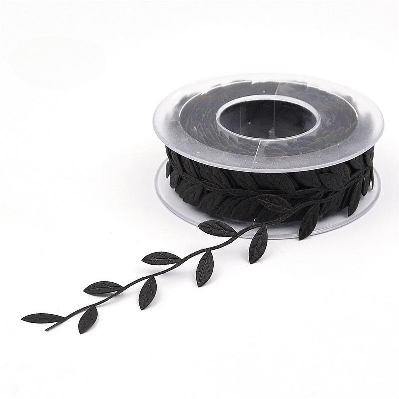 Ultrasonic embossing, leaf ribbon, leaf lace decoration with lace 15 meters