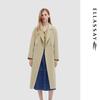 Women's Sheep Wool Double-Faced Lapel Coat