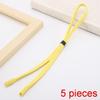 Adjustable Glasses Strap 5Pcs Anti Slip Skin Friendly Eyeglass Lanyard Spectacle Neck Cord for Hiking Camping Daily Use