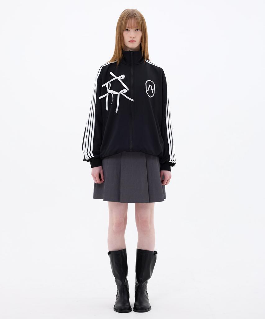 Alikim Moon Night Pleats Skirt / Charcoal