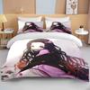 Nezuko Kamado ložní souprava Anime Demon Slayer Povlak na přikrývku Přikrývka Povlečení Single Twin Full Queen Size 3d Děti Dívka Chlapci dárek