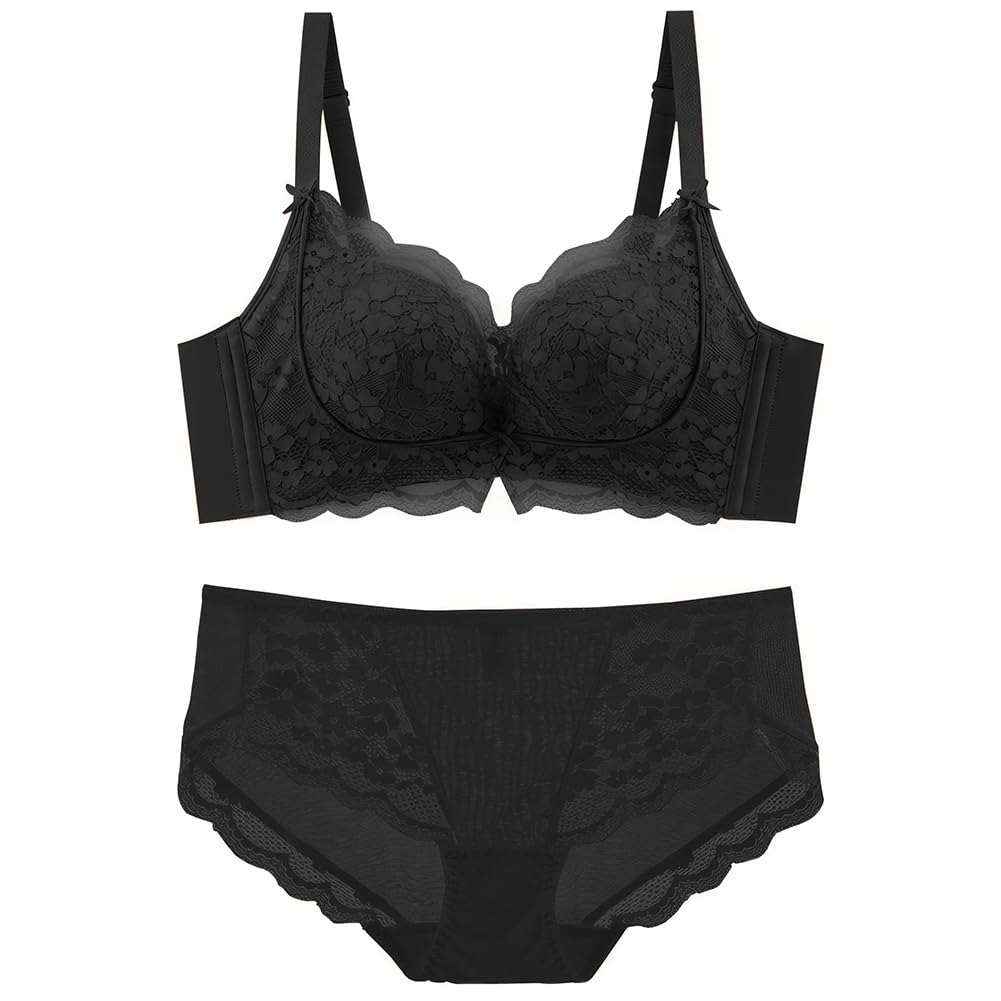

Bra and Shorts Super Beautiful Cleavage Corrective No Tightening All Lace [Candy Kiosk] Set, Push-Up Bra, Bust-Up, Breasts, Makeup, Soft, Bra, Feel,