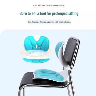 Ergonomic Lumbar Support Cushion for Prolonged Sitting Comfort
