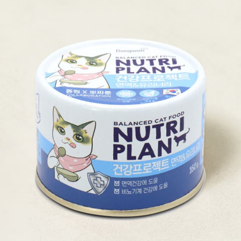 

[Питомец] Dongwon Nutriplan Health Project Иммунитет и Гласнери 160 г