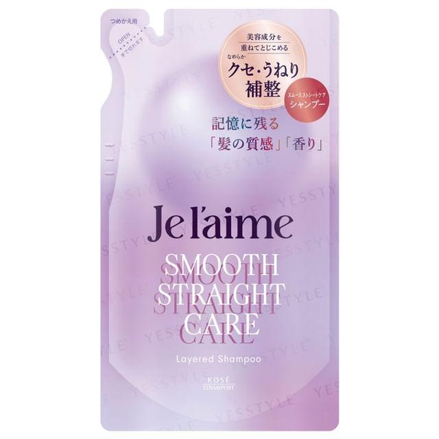 Kose - Je l aime Smooth Straight Care Layered Shampoo Refill 340ml