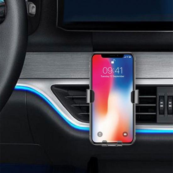 Phone Holder Gravity In Car Cell Phone Holder Stand Universal Air Vent Mount