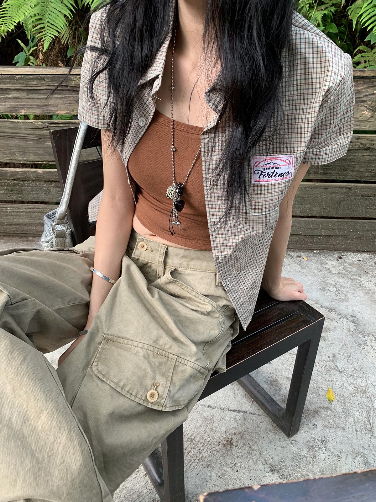 

Wrinkled Design Women s Denim Jeans - Cool Street Style Straight Leg for Spring/Summer 2026 (Model: cx8362) Extra Large хаки
