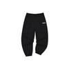 Loose Fit Embroidered Logo Knit Sports Pants Men Bottoms Deep-Black T11M232601F-BK
