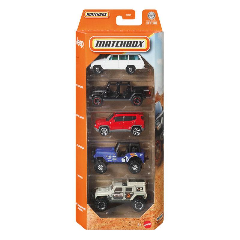 Matchbox Diecast Modellauto C1817 5er-Pack 2026 Kollektion Stadt Mini-Autos Metallspielzeugauto Für Erwachsene Sammler Heim-Display-Dekoration