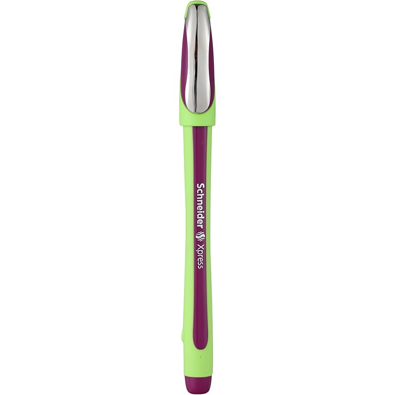

Luxor Schneider Fineliner Xpress | Fineliner | 0.8 Mm Tip |Cap Off 2-3 Days | Ink Colour Violet |German Technology 0 фиолетовый