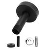 Shower Arm 3 Inch Ceiling Mounted Shower Arm Stainless Steel Straight 14 NPT 1/2 Inch Shower Pipe Arm for Standard Showerhead