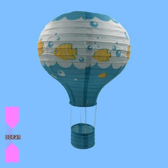 Handmade Hot Air Balloon Paper Lantern for Weddings, Birthdays, and Party Decorations