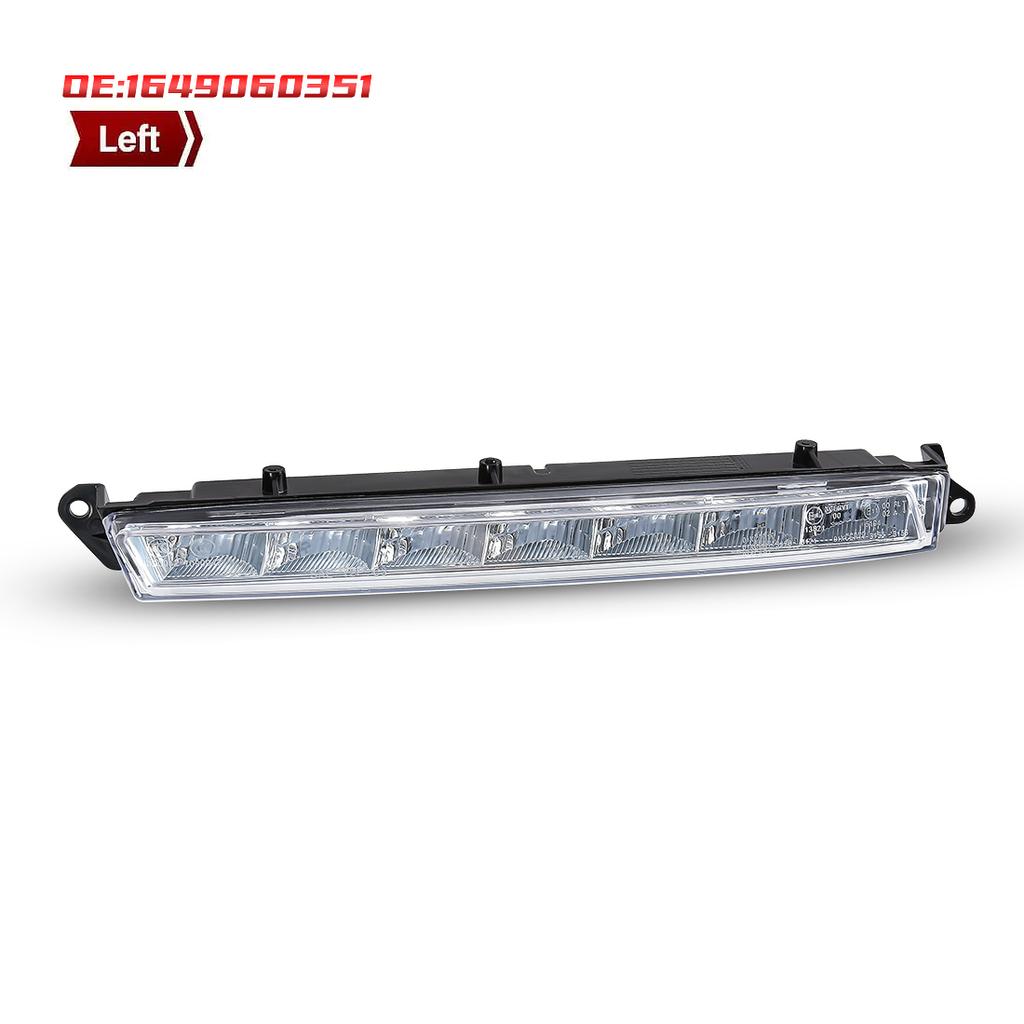 1649060451 1649060351 DRL For Mercedes Benz LX164 GL320 GL350 GL450 GL550 ML63 AMG X166 2007-2013 Daytime Running Lights Fog