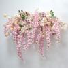 Golden Shower Flower Row Wedding Arch - Outdoor Wall Hanging Decoration