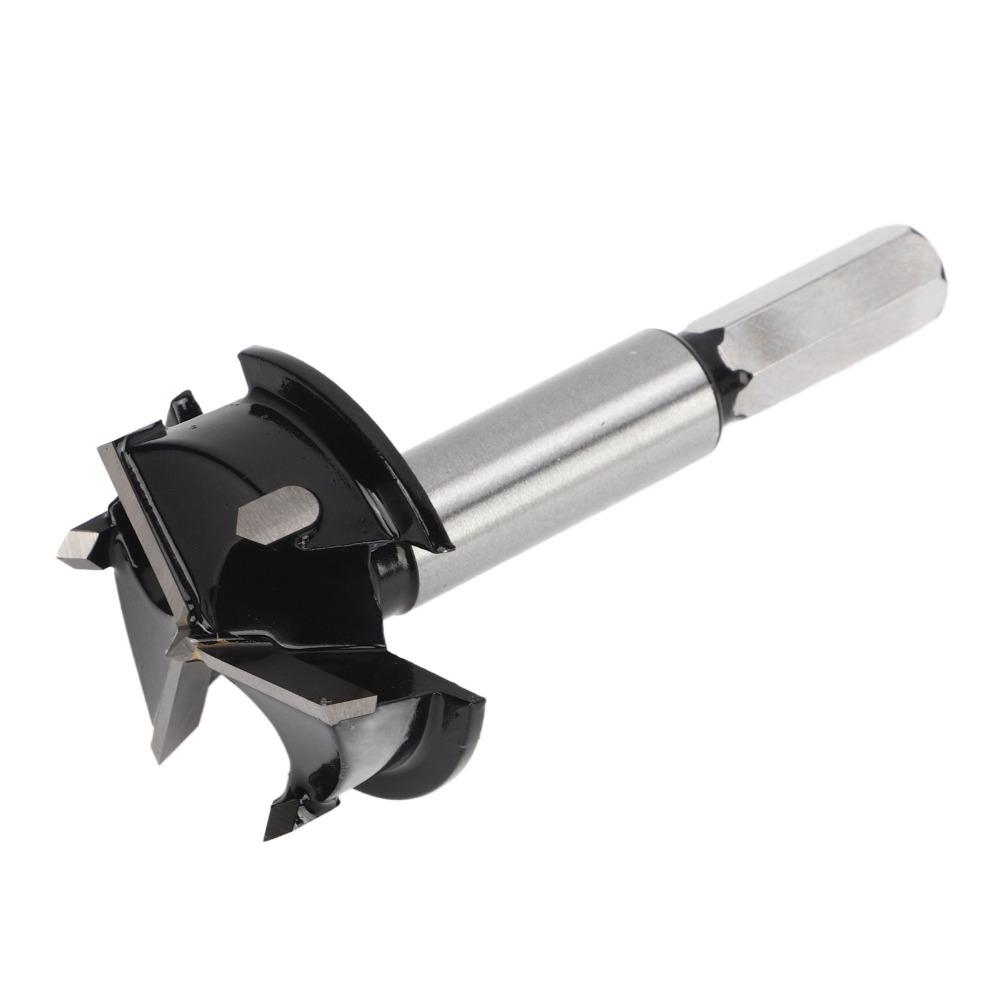 35mm Diameter Forstner Drill Bit 3 Blade Wood Cutter Tool Precision Wood Hole Saw For Woodworking