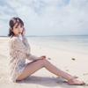 Bikini blouse women's summer seaside vacation hot spring swimsuit jacket hollow lace loose sun protection beach