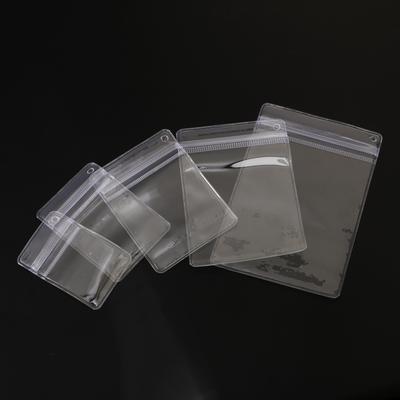 20 sztuk Plastikowa torba PVC na biżuterię Opakowanie na torbę z ręcznie robionymi koralikami