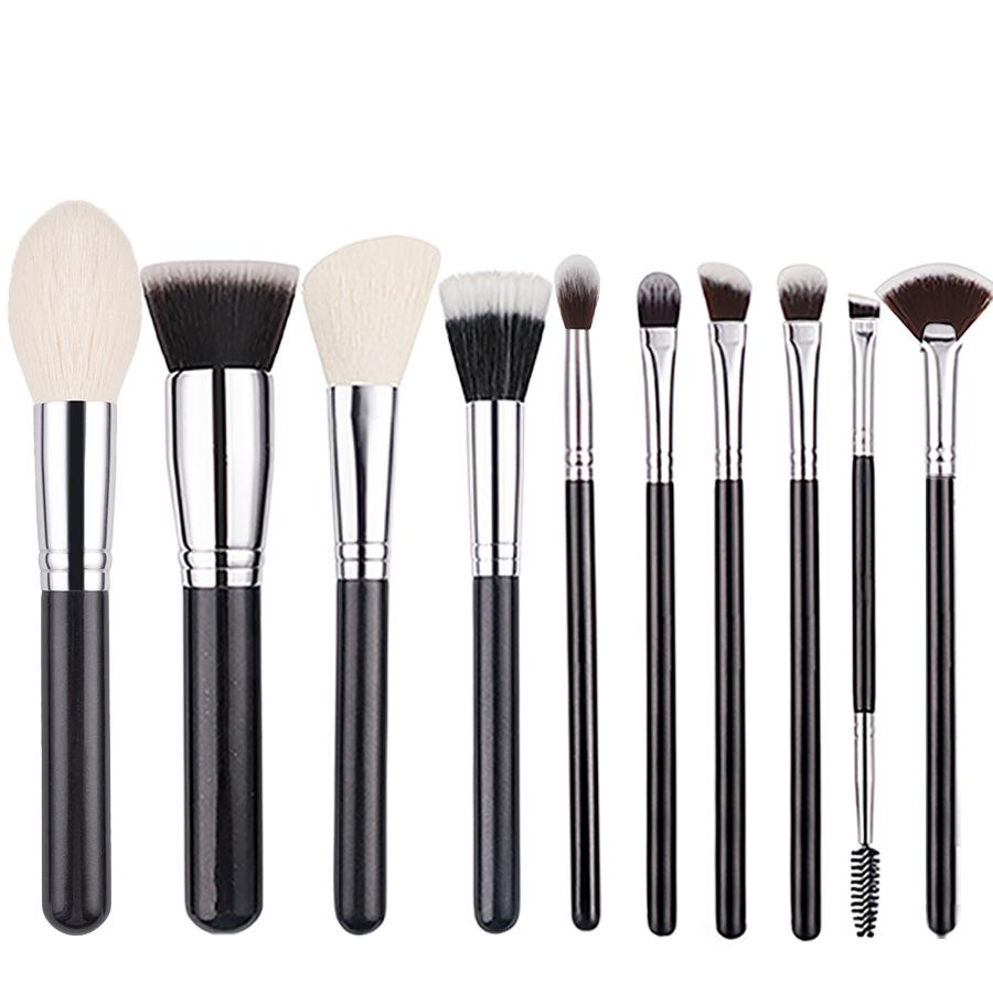 15-teiliges Make-up-Pinselset: Weiche Pinsel mit Puder- und Lidschattenpinseln für die Schönheit.