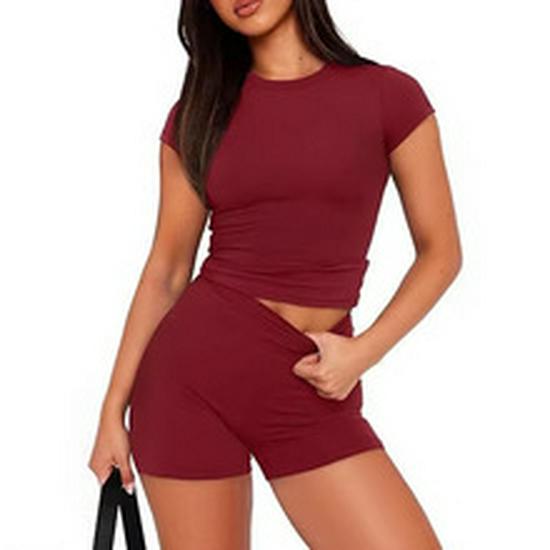 2025 Cross-Border Autumn/Winter Women's Ribbed Knit V-Neck Slim Long Sleeve Top - Stretchy & Comfortable