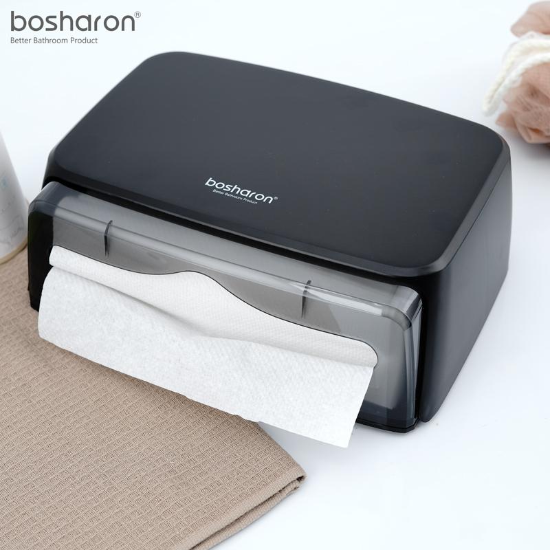 Factory Wall Mount Multifunctional Design Hotel Quadrate Bathroom Toilet Paper Box Paper Towel Dispenser Home Tissue Dispenser