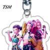 Character Keychain Witch Hunter Acrylic Anime Pendant Holder Exquisite Vivid Expression Bag Accessory