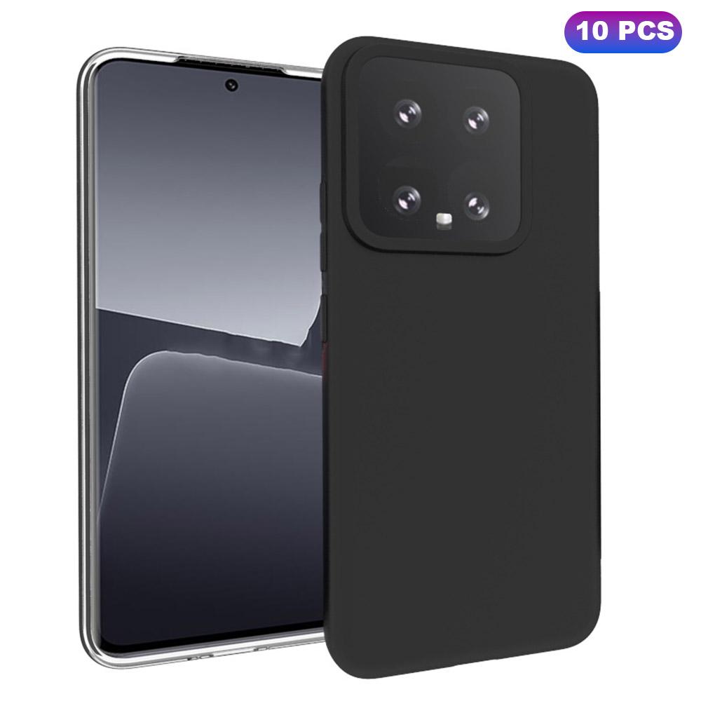 

10Pcs/Pack for Xiaomi 14 Soft TPU Case Dual-sided Matte Back Cover A
