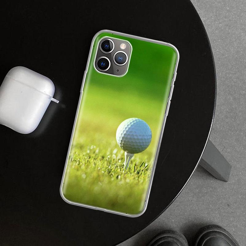 Modern Golf Sports Phone Case Cover for iPhone 18 11 12 13 Mini 14 15 Plus 16 Pro Max 17 Air 7 8 + SE Art Customized Fundas 11 12 1