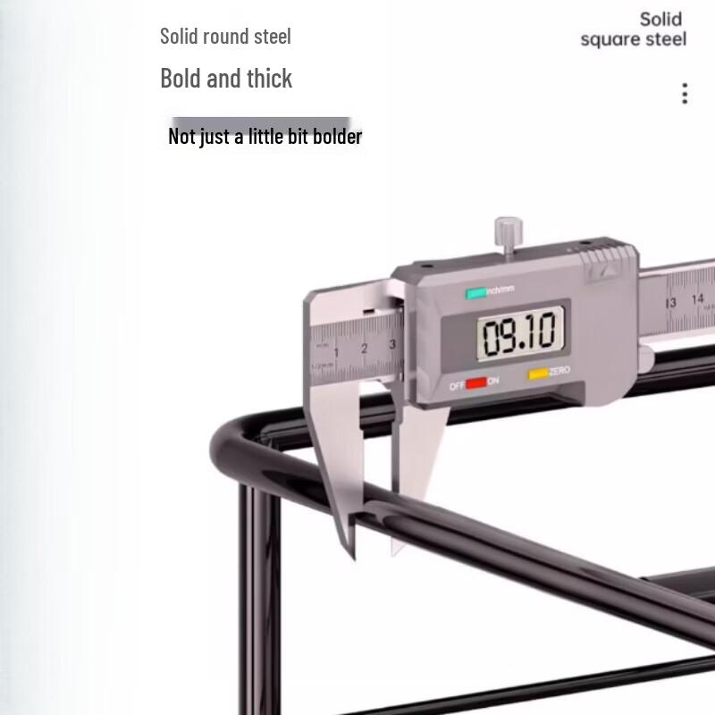 Beifu Black Kitchen Cabinet Pull-Out Spice Rack Organizer