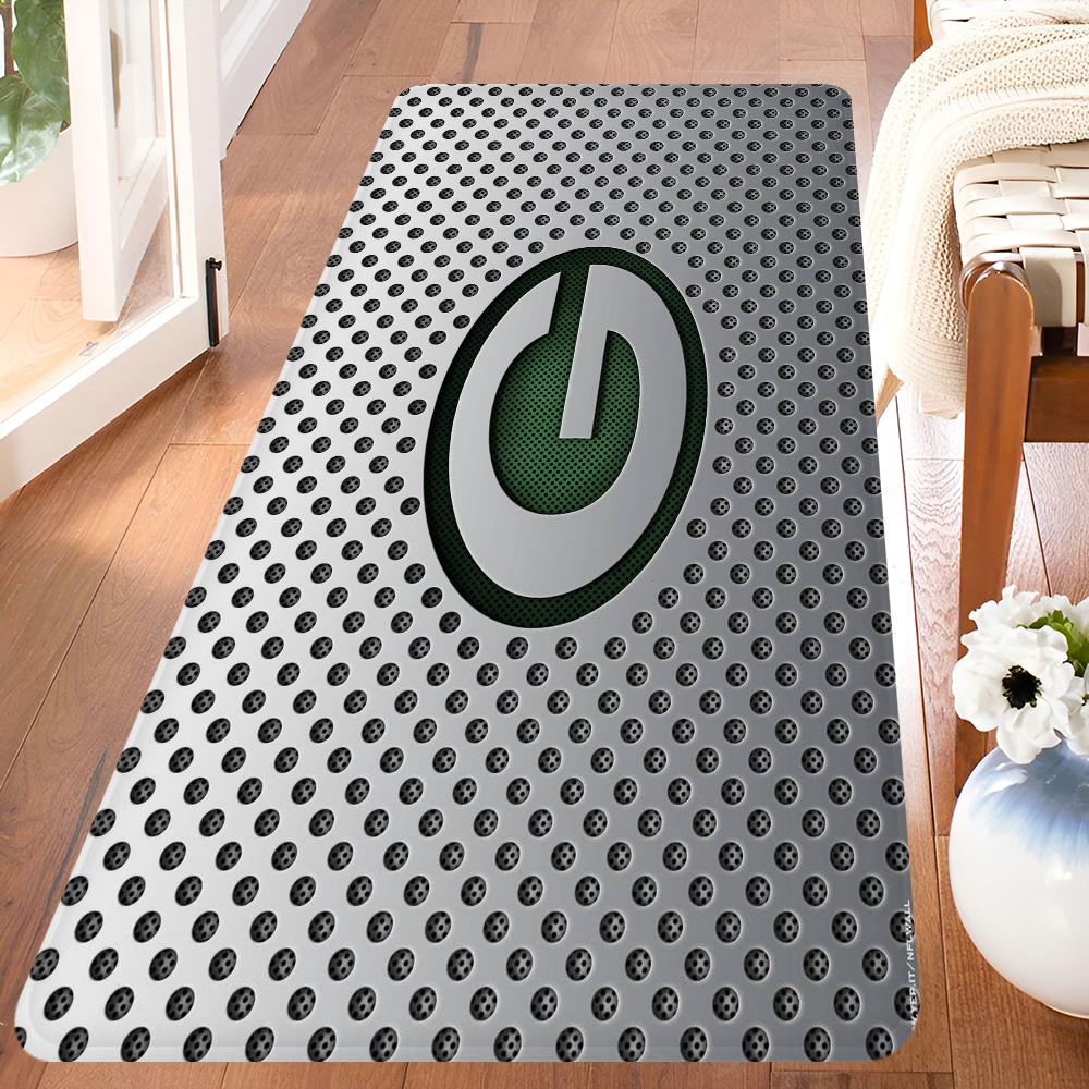 

Green BayS PackerS Room Mats Anti-slip Absorb Water Long Strip Cushion Bedroon Mat Soft Household Carpets 60*90cm