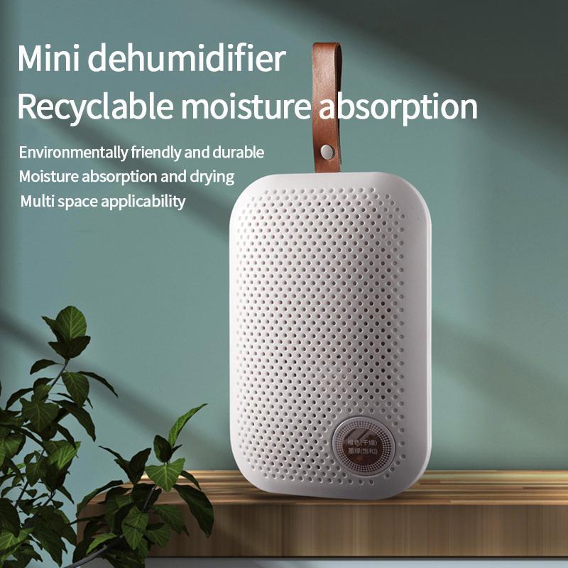 Portable Dehumidifier Moisture Absorption Home Room Office Air Dryer Kitchen Deodorizer Energy Efficient Household Dehumidifier