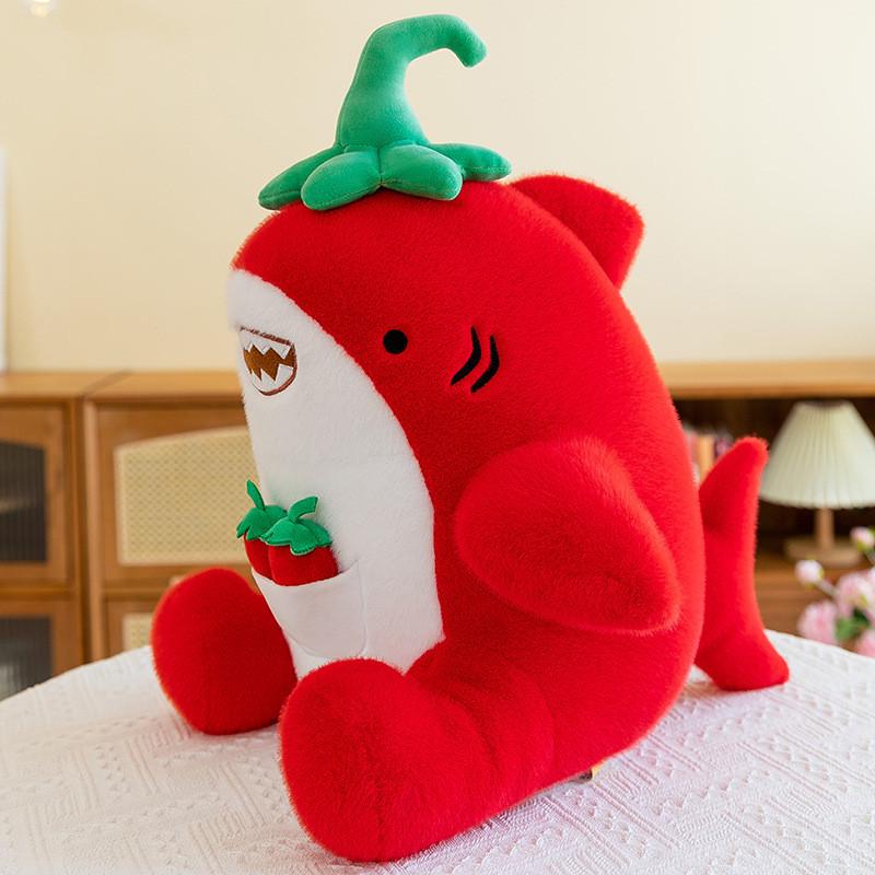 Shark Plush Cute Stuffed Animal Pillow Funny Shark Toys Doll Birthday Gifts