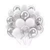 35pcs 12 Inch Metal Balloons Matte Latex Balloons Gold Confetti Balloons Birthday Wedding Party Decoration