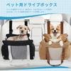 YUCHONG Dog Car Pet Driving Fits Back Seat Passenger Suitable for Dogs and Prevents Jumping Out of the Natural Cotton Machine Black Seat, Box, & Seat,