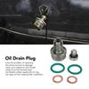 Oversize   Drain Plug Stainless Steel Self Tapping Oil Pan Thread Repair Kits with Hex Wrench O   Gasket
