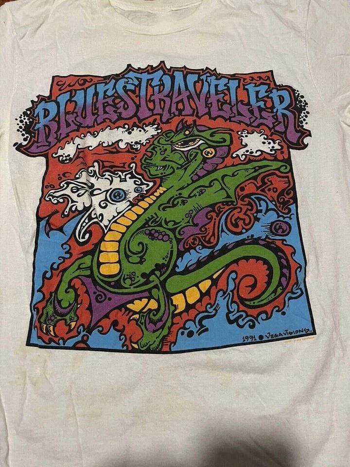 

Blues Traveler 1991 Style Shirt Classic White Unisex S-5XL UU159 M