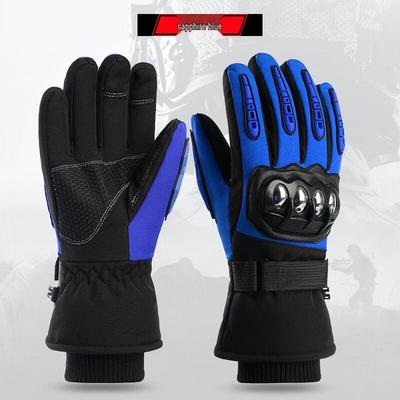 Muqingqing Winter Motorcycle Riding Gloves