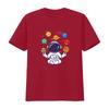 Astronaut Planets T Shirt Space Astronomy Lovers Spaceunisex Boys Kids Vintage Washed Streetwear Top For Everyday Wear Homme