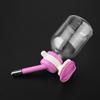 Pet Dog Hanging Drinking Bottle Head Fountain Portable Cat Water Dispenser(S 150ml Pink)
