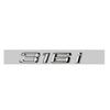 3D ABS Auto Buchstaben Kofferraum Emblem 316i 318i 320i 325i 328i 330i 335i 330d 320d Logo Aufkleber für BMW E46 F30 E90 Zubehör